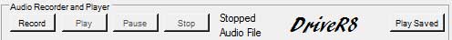 Audio Record and Playback Controls