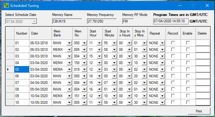 Scheduled Tuning Image