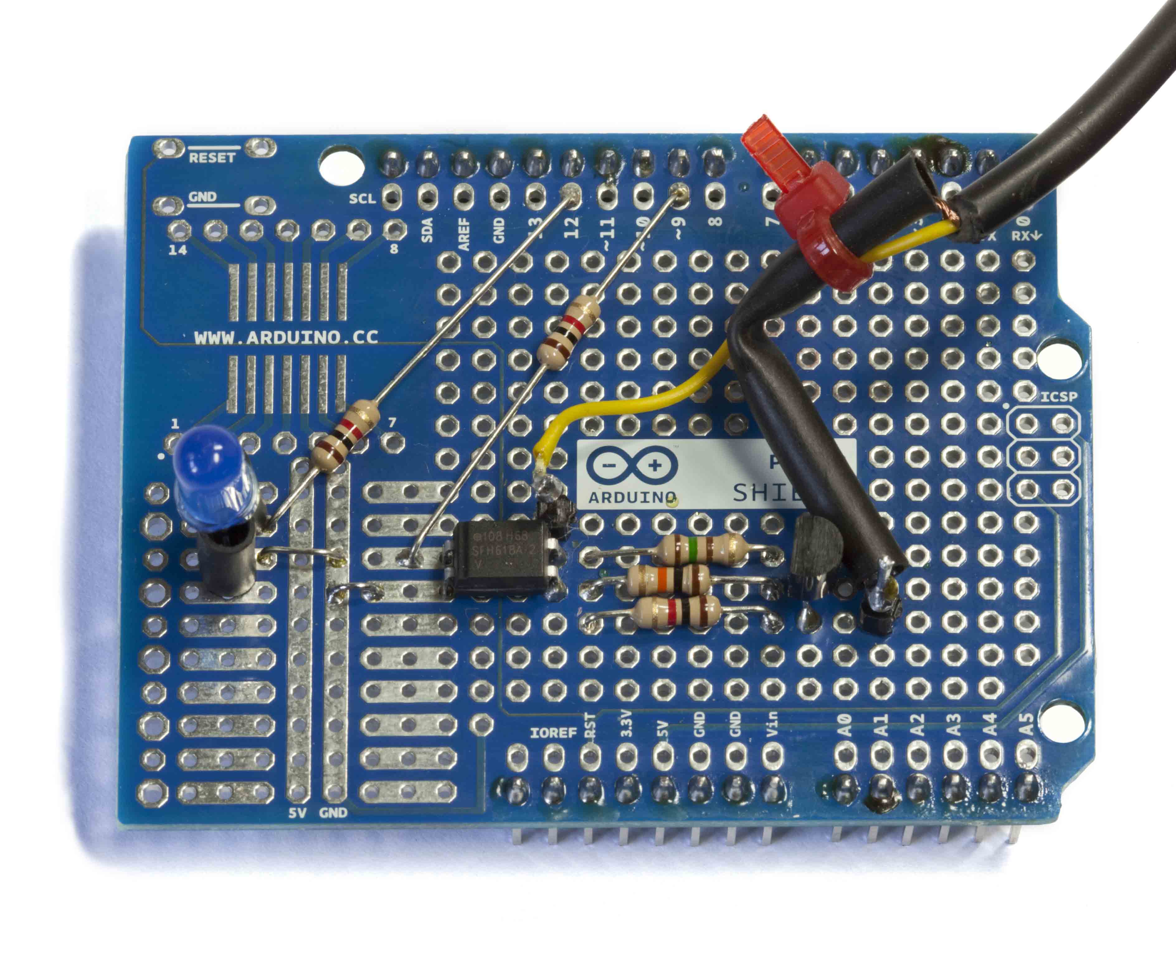 Opto-Isolation and Level Switching Board